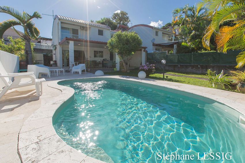 Image Piscine à  maison mitoyenne de La Possession