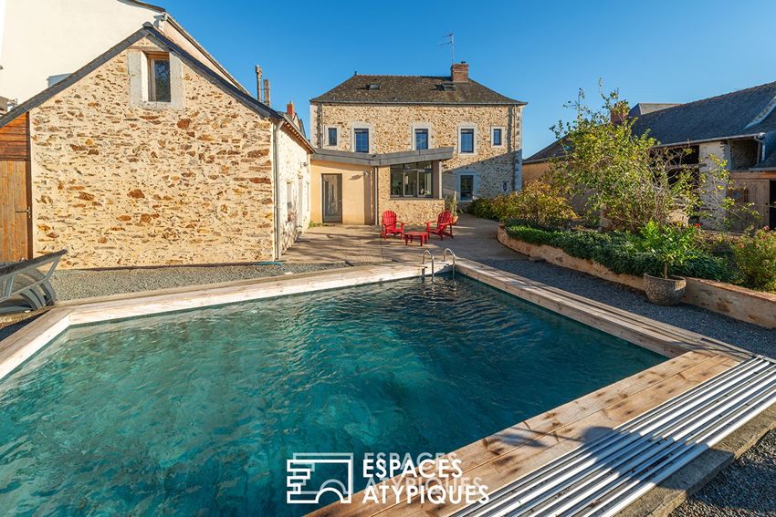 Image Piscine à  maison individuelle de Les Hauts-d'Anjou