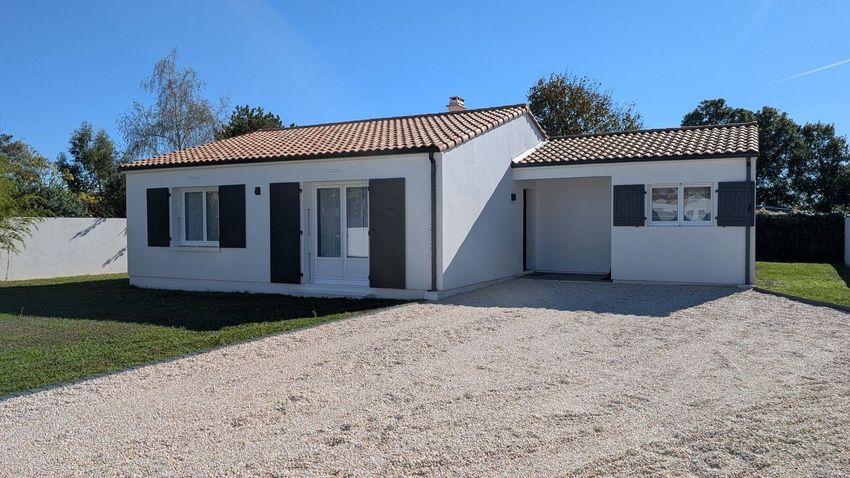 Image Façade à  maison individuelle de Ferrières