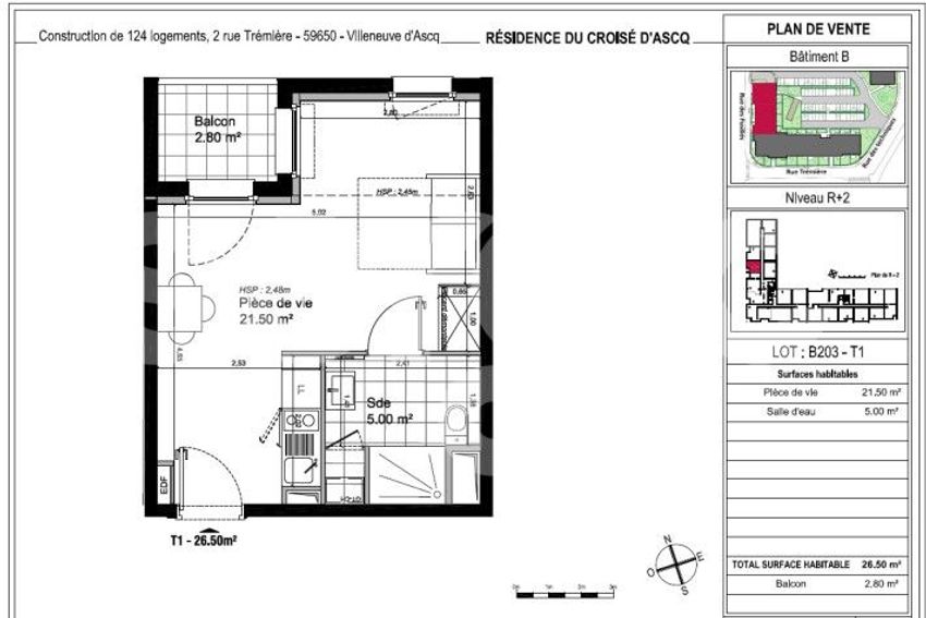 Image Plan à studio de Villeneuve-d'Ascq