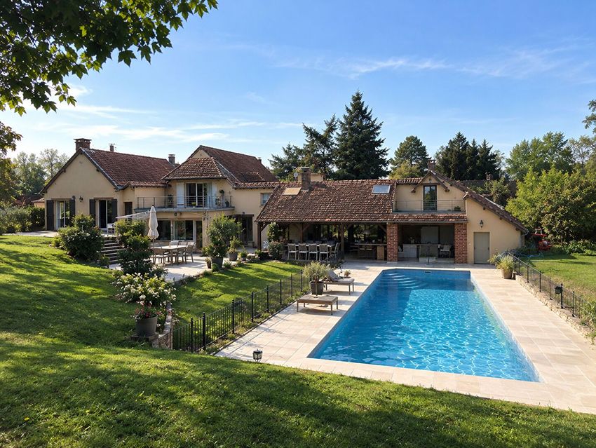 Image Piscine à  manoir de Senantes