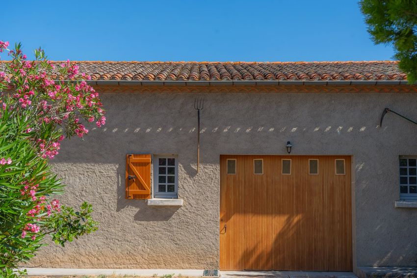 Image Façade à  maison individuelle de Marseillette