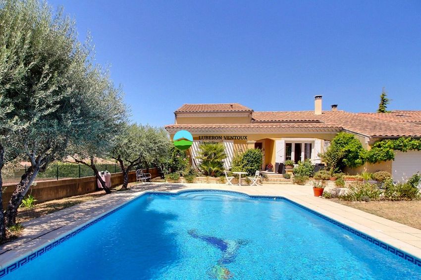 Image Piscine à  maison mitoyenne de Caromb