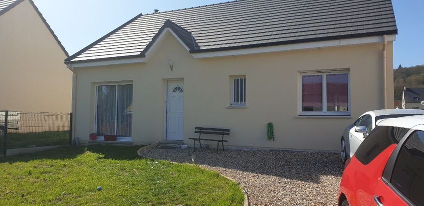 Image Façade à  maison individuelle de Gravigny