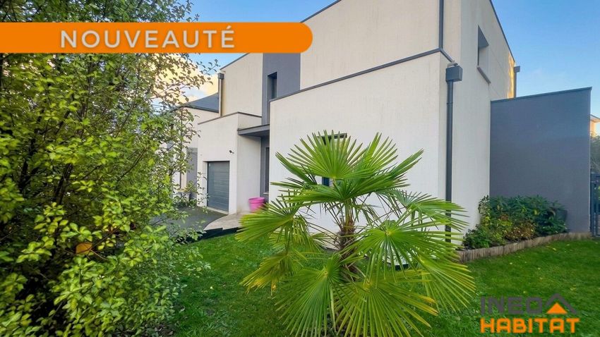 Image Façade à  maison individuelle de Bourgbarré