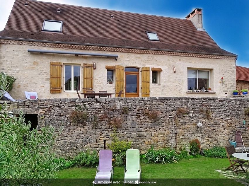 Image Façade à  propriété agricole de Gabillou