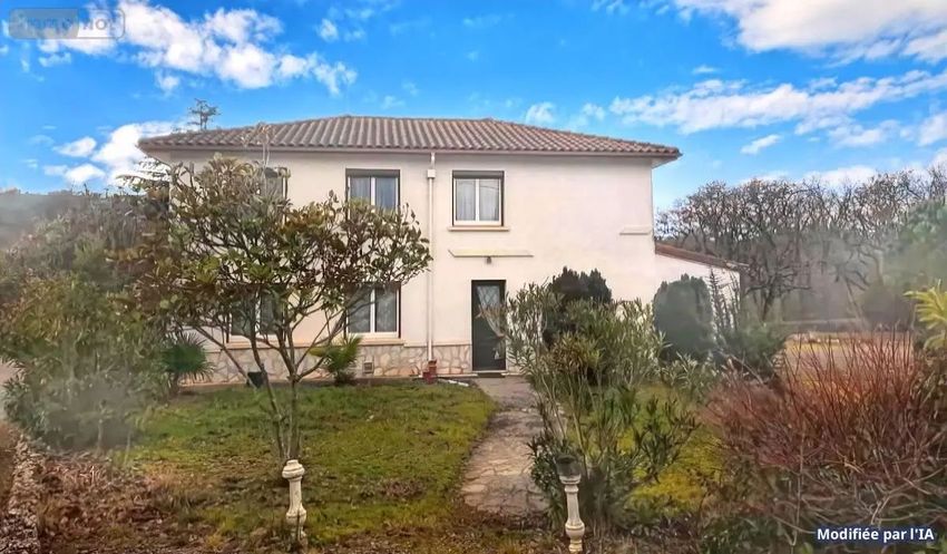 Image Façade à  maison individuelle de Duran