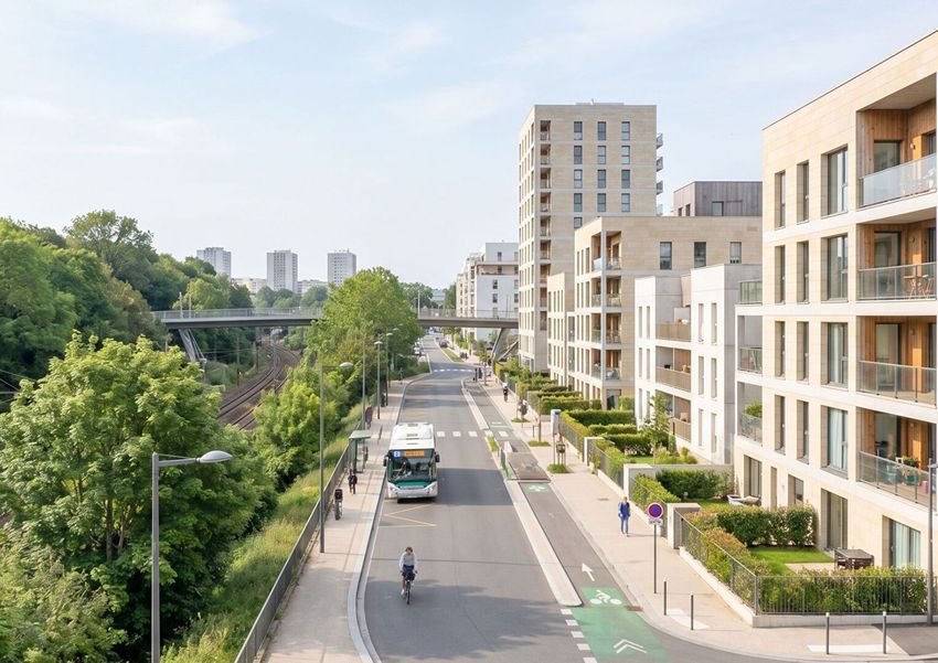 Image Vue à  maison individuelle de Rennes