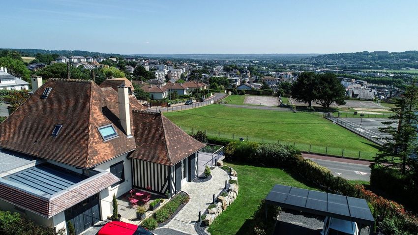Image Façade à  maison individuelle de Trouville-sur-Mer