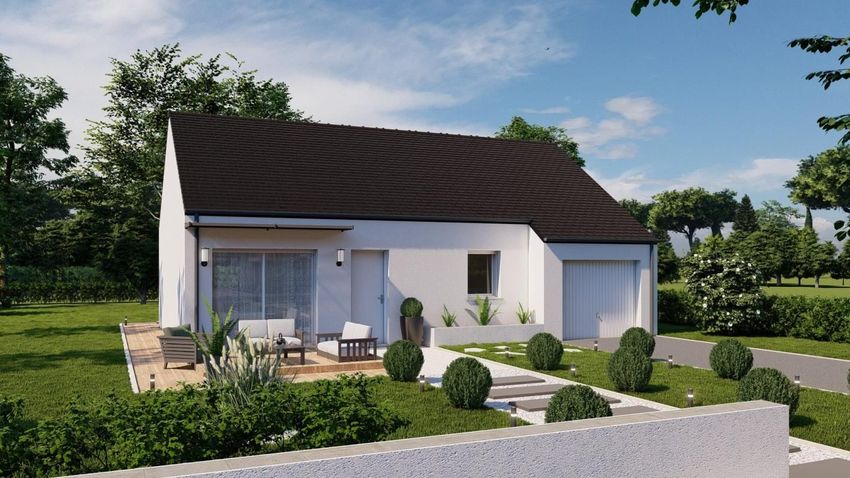 Image Façade à  maison individuelle de Miniac-Morvan