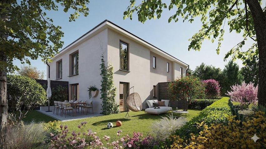 Image Façade à duplex de Chieulles
