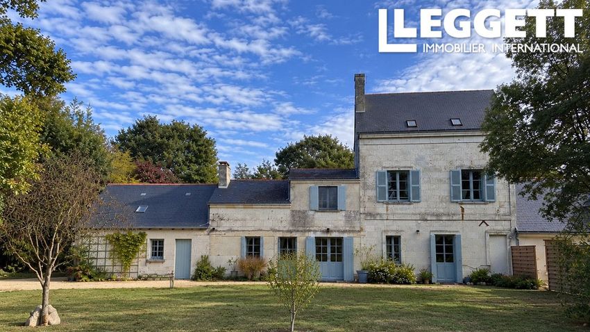 Image Façade à  propriété agricole de Gennes-Val-de-Loire
