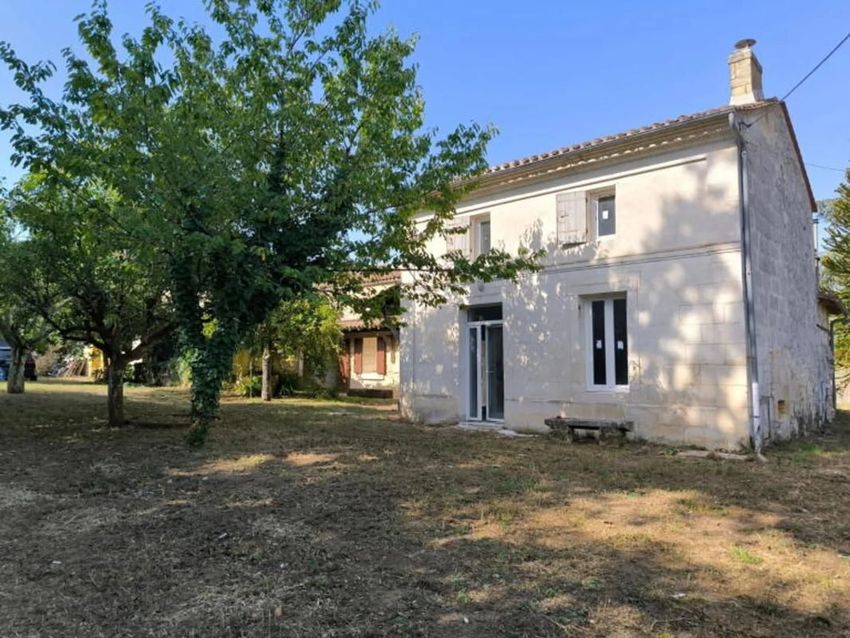Image Façade à  maison individuelle de Lugaignac