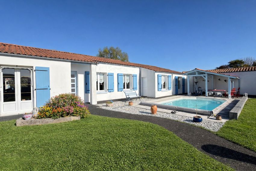 Image Façade à  maison individuelle de Dompierre-sur-Mer