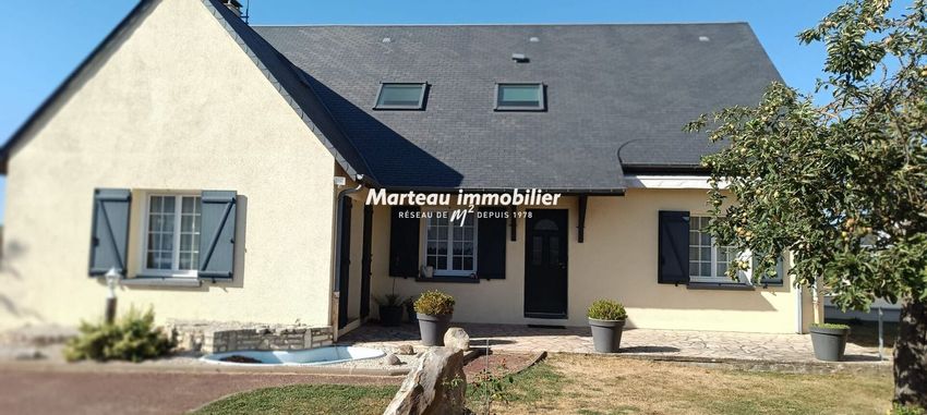 Image Façade à  maison individuelle de Trangé