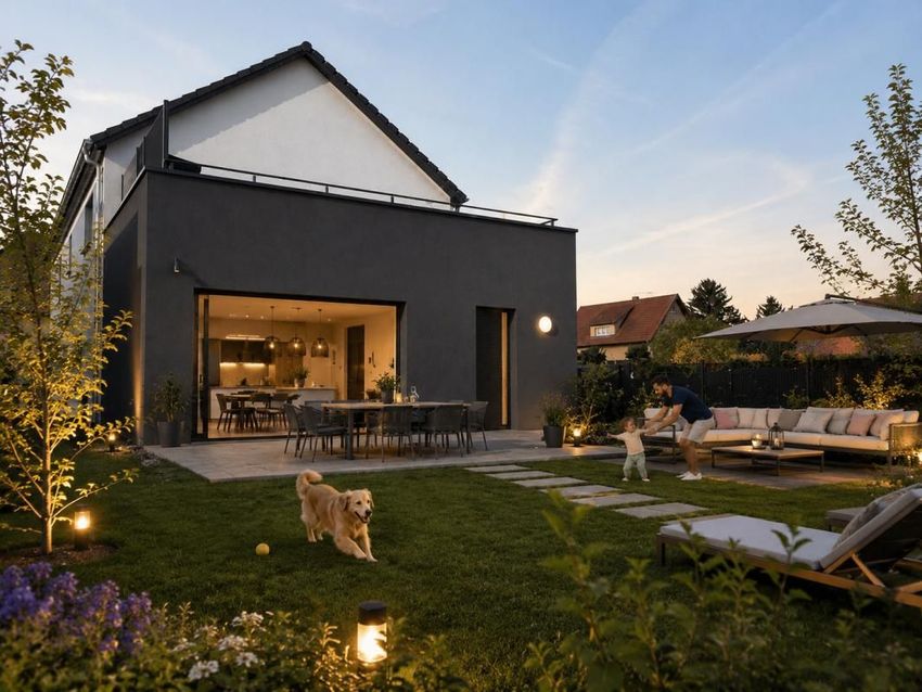Image Façade à  maison individuelle de Ostheim