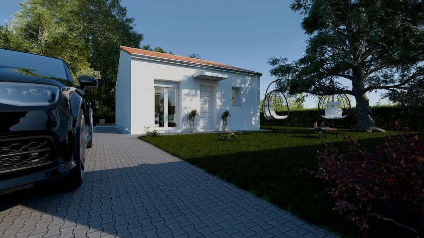 Image Façade à  maison individuelle de Commequiers