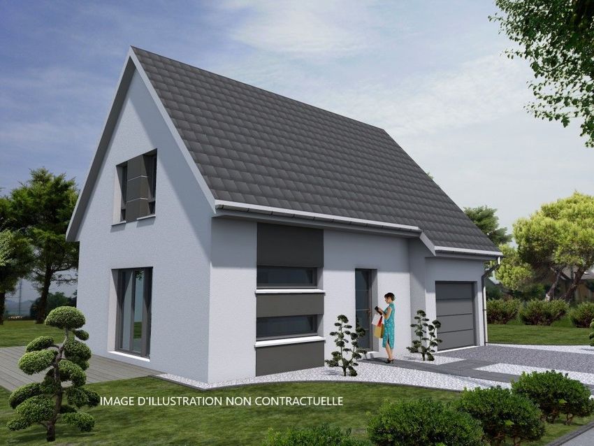 Image Façade à  maison individuelle de Hagenthal-le-Bas
