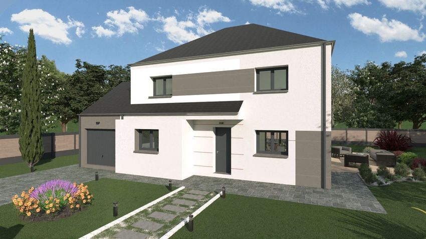 Image Façade à  maison individuelle de Le Castelet