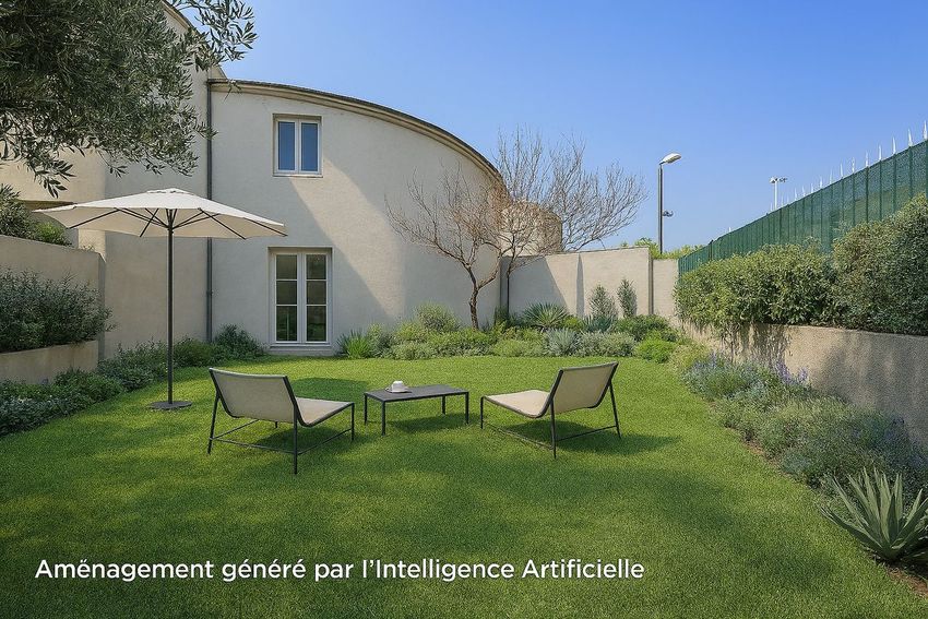 Image Façade à  maison individuelle de Avignon