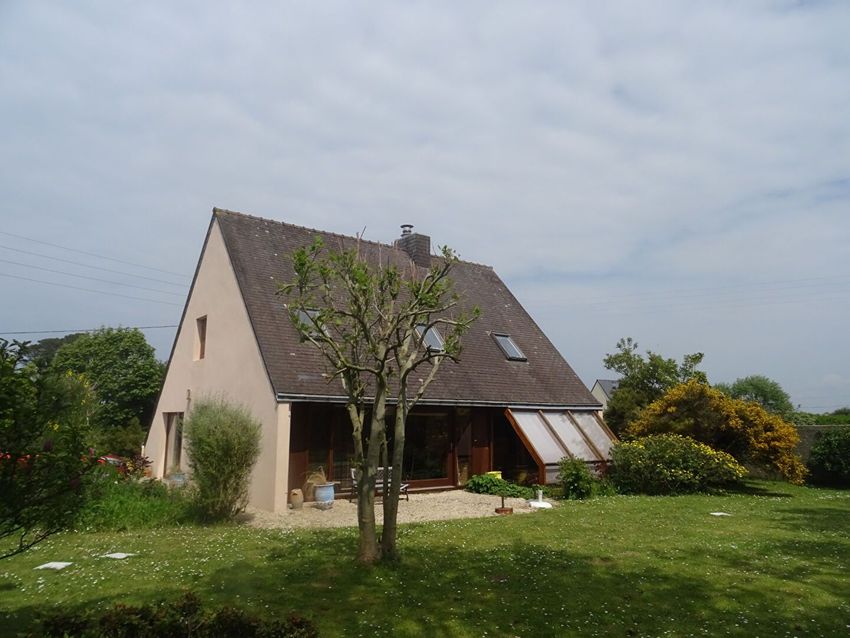 Image Façade à  maison individuelle de Plouguerneau