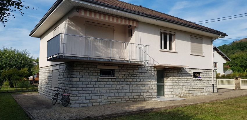 Image Façade à  maison individuelle de Ornans