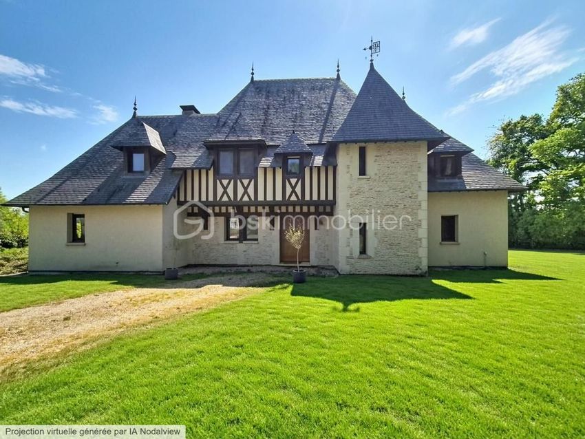Image Façade à  maison individuelle de Saint-Maclou