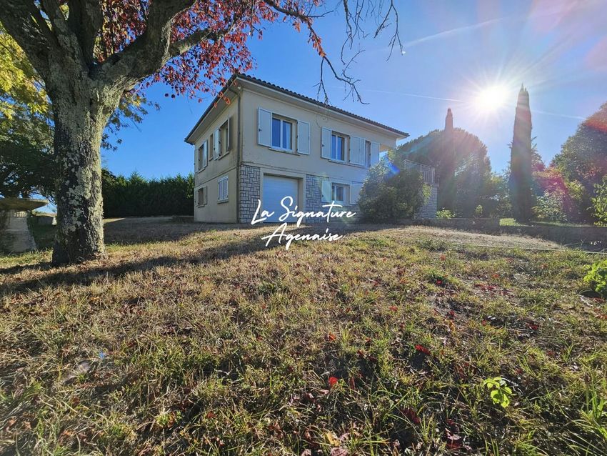 Image Façade à  maison individuelle de Lacépède