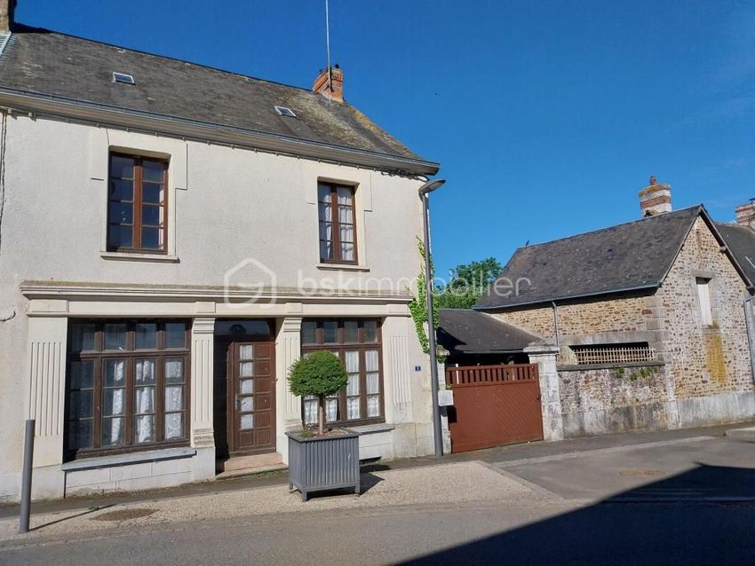Image Façade à  maison de village de Lesbois