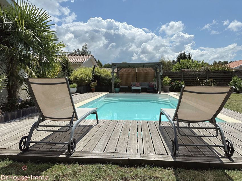 Image Piscine à  villa de Carcans