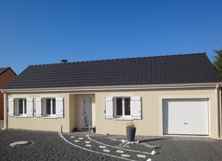 Image Façade à  maison individuelle de Brécy