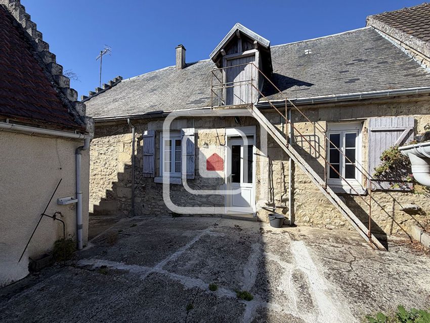 Image Façade à  maison mitoyenne de Chacrise