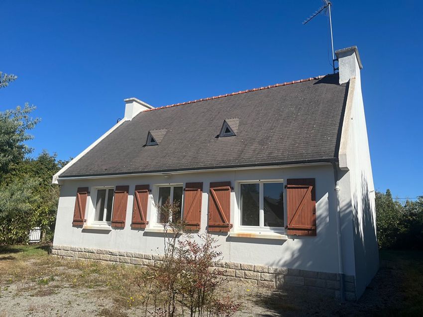 Image Façade à  maison individuelle de Clohars-Fouesnant