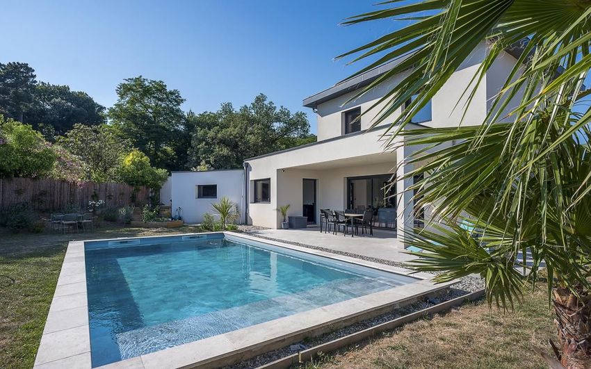 Image Piscine à  maison individuelle de Montoison