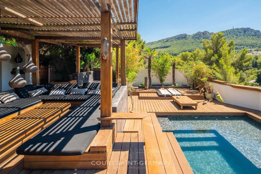 Image Piscine à  villa de 12 Avenue du Maréchal Foch