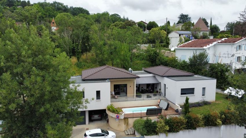 Image Façade à  maison mitoyenne de Agen