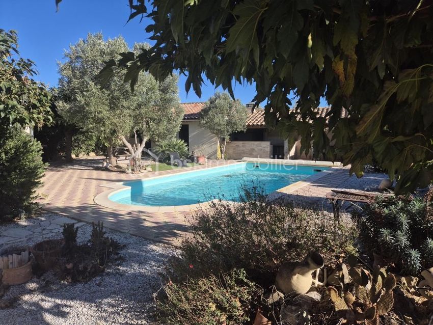Image Piscine à  maison individuelle de Moussan