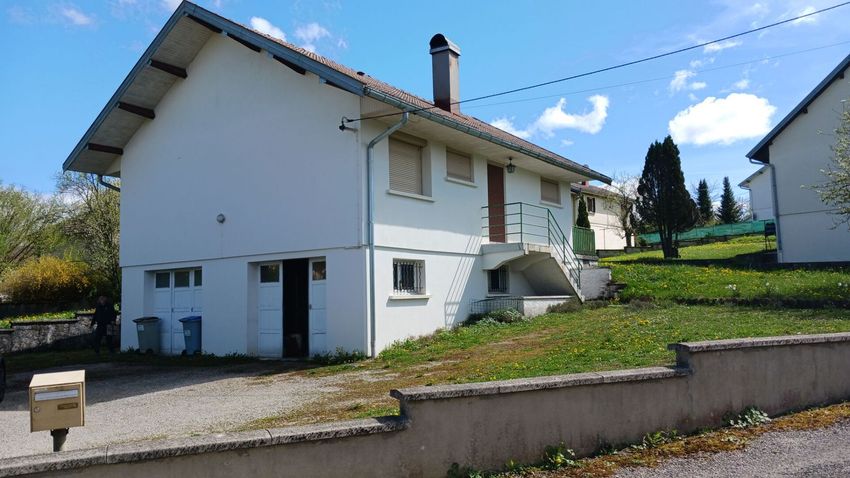 Image Façade à  maison individuelle de Pont-de-Poitte