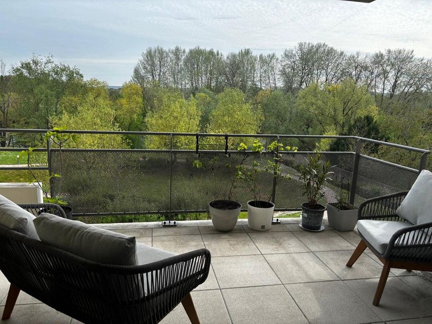 Image Terrasse à  maison individuelle de Hardricourt