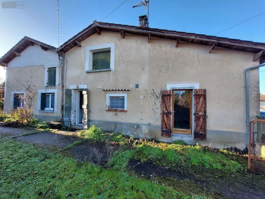Image Façade à  maison mitoyenne de Mussidan