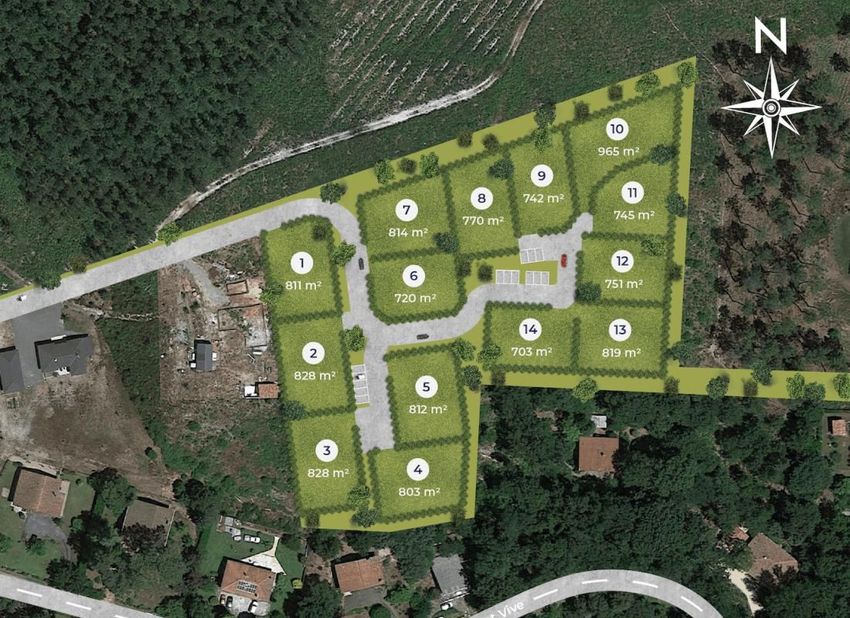 Image de terrain à Castets