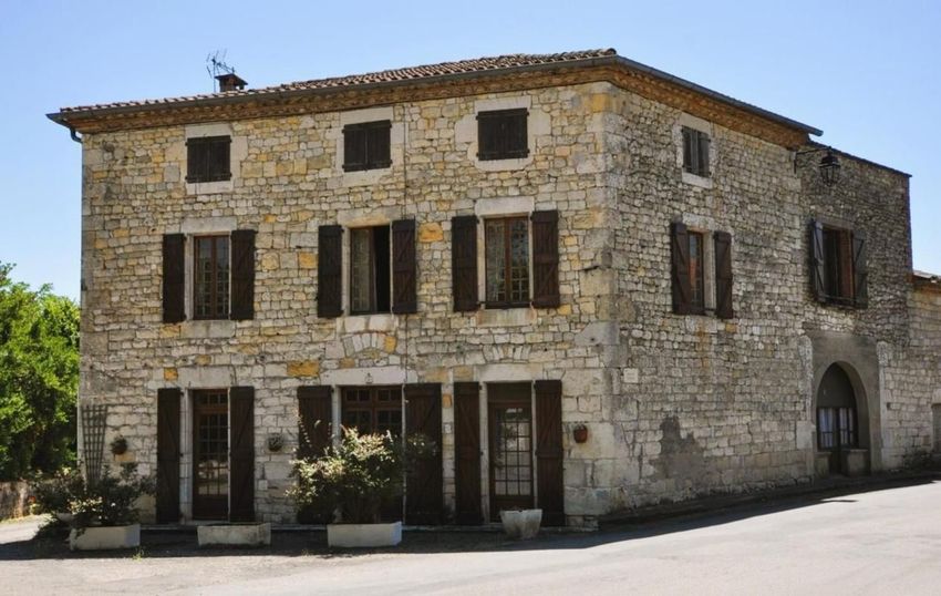 Image Façade à  maison de village de Gaillac