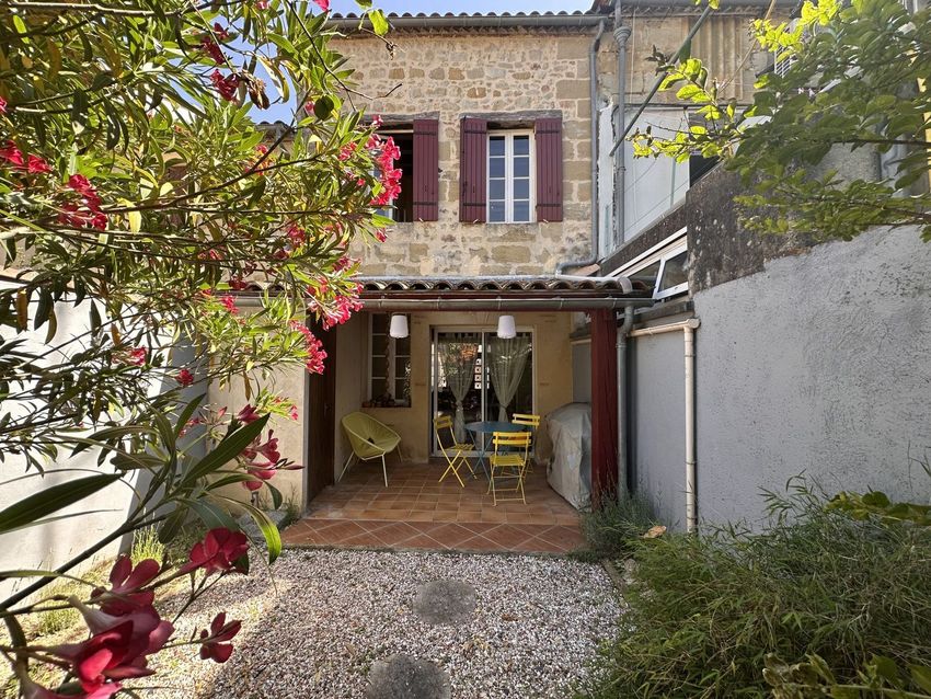 Image Façade à  maison individuelle de Miramont-de-Guyenne