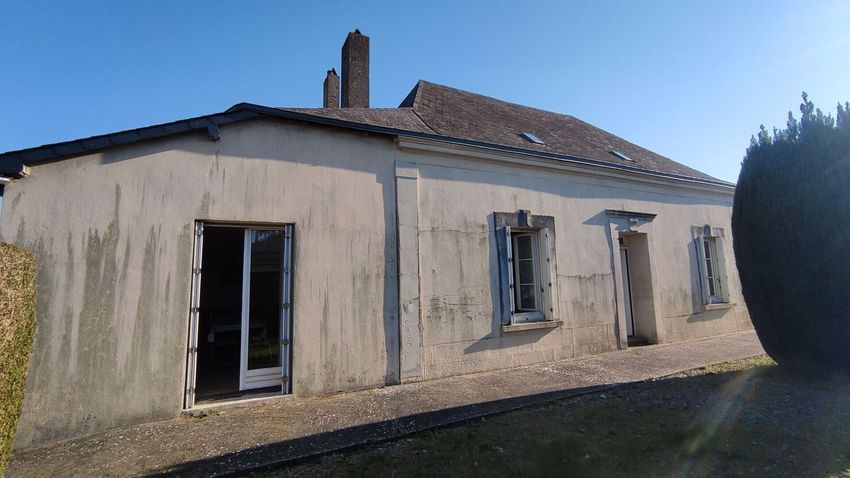 Image Façade à  maison individuelle de Quelaines-Saint-Gault