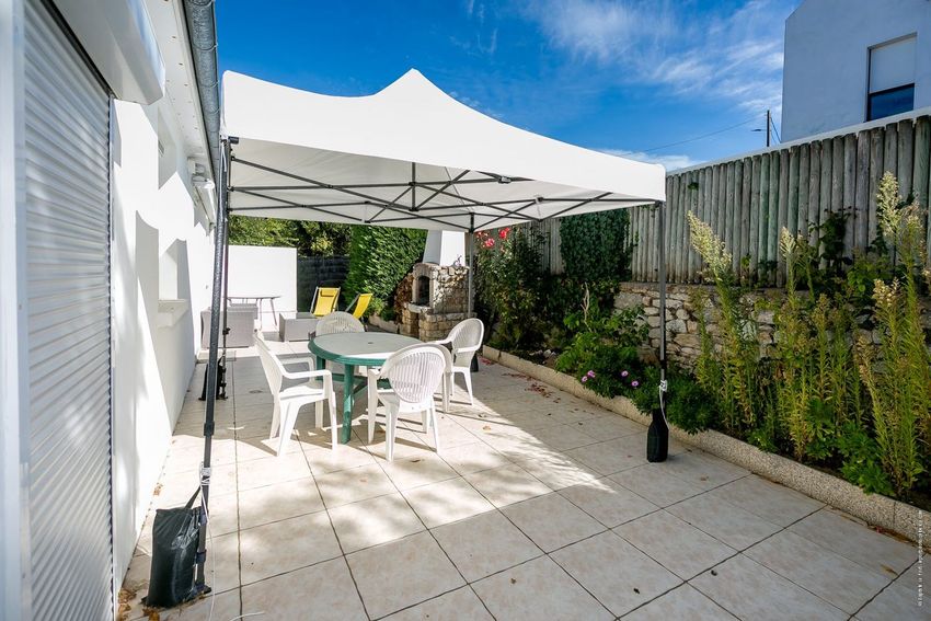 Image Terrasse à  maison individuelle de Quiberon