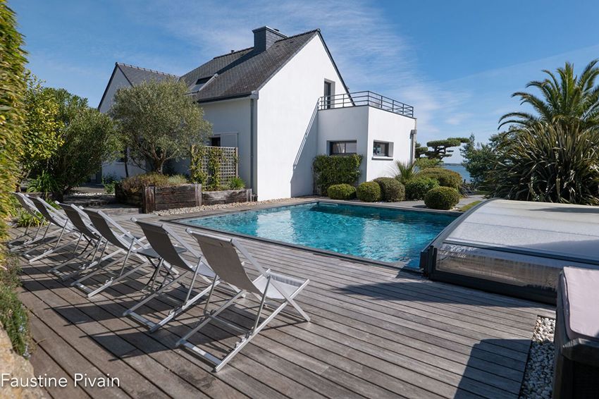 Image Piscine à  maison individuelle de Sarzeau
