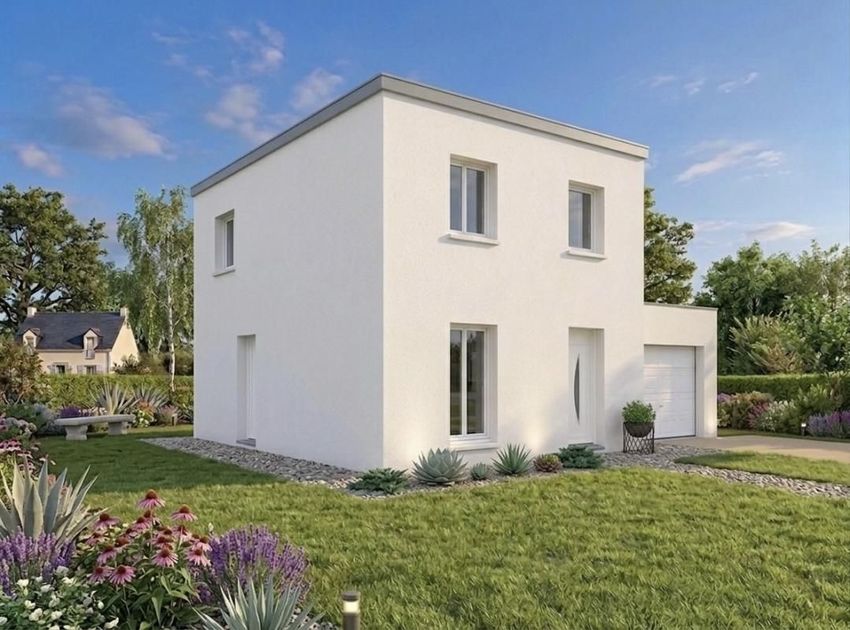Image Façade à  maison individuelle de Questembert