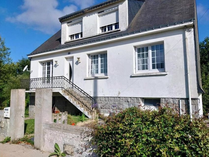 Image Façade à  maison individuelle de Ploërdut