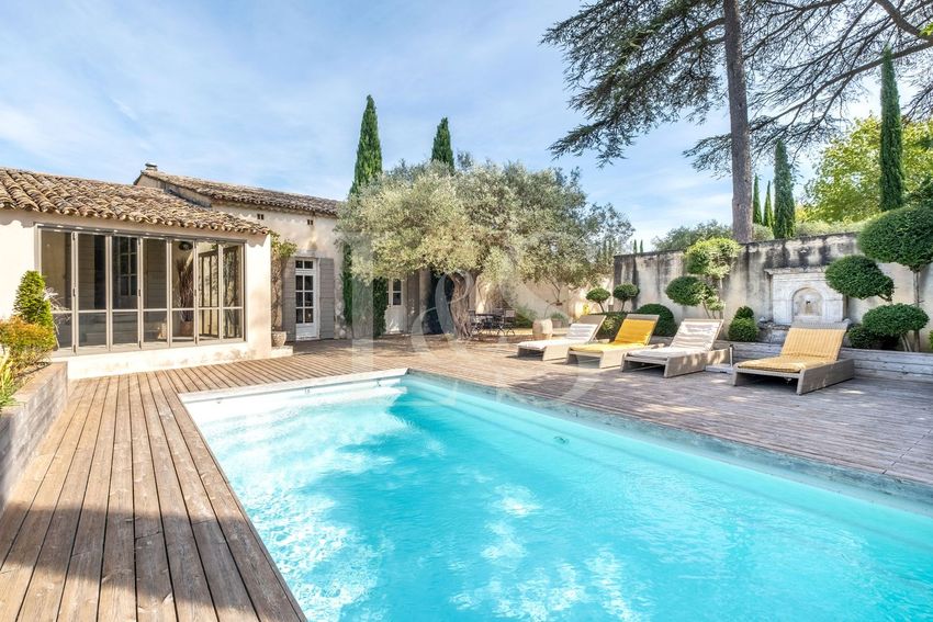 Image Piscine à  propriété agricole de Oppède