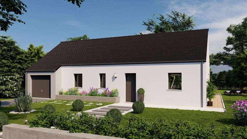 Image Façade à  maison individuelle de Ploërmel